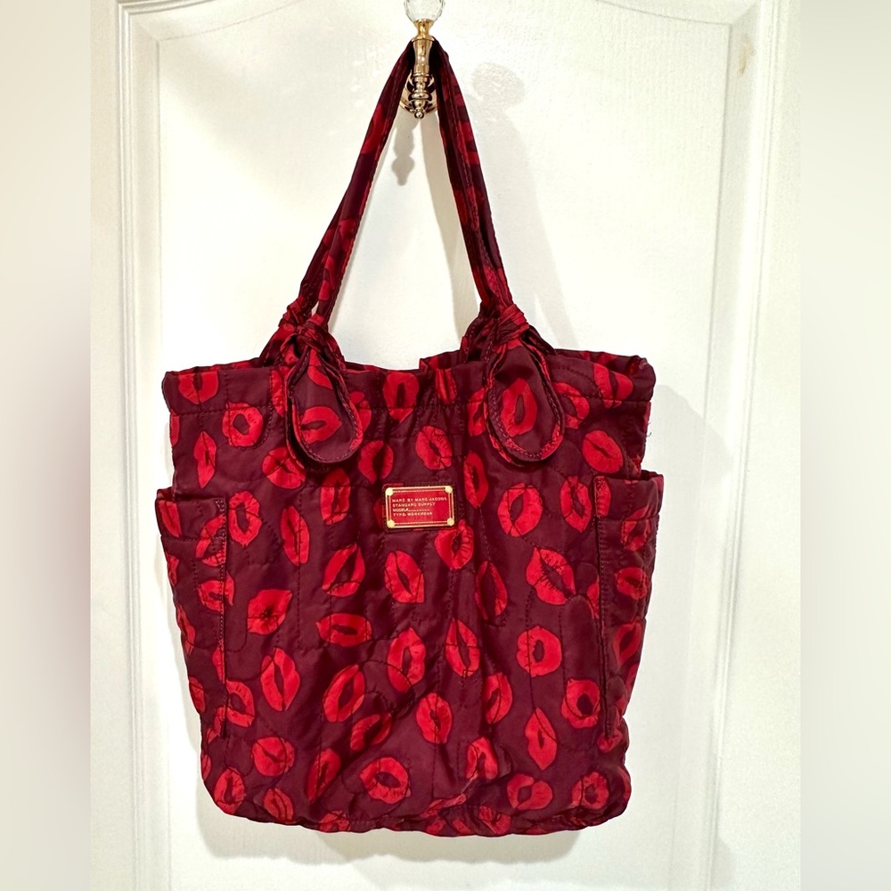 Marc Jacobs Lips Print Tote *excellent condition*